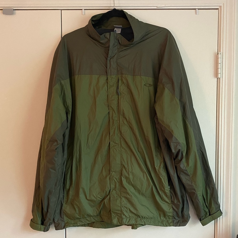 Mens Champion C9 Green Windbreak Coat Size XL